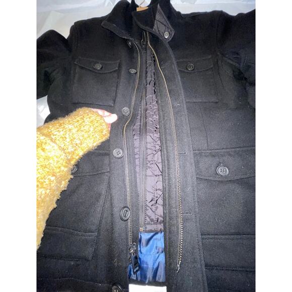 Andrew Marc New York Men's Wool Blend Coat - Size L -‎ Excellent Quality - Picture 5 of 12